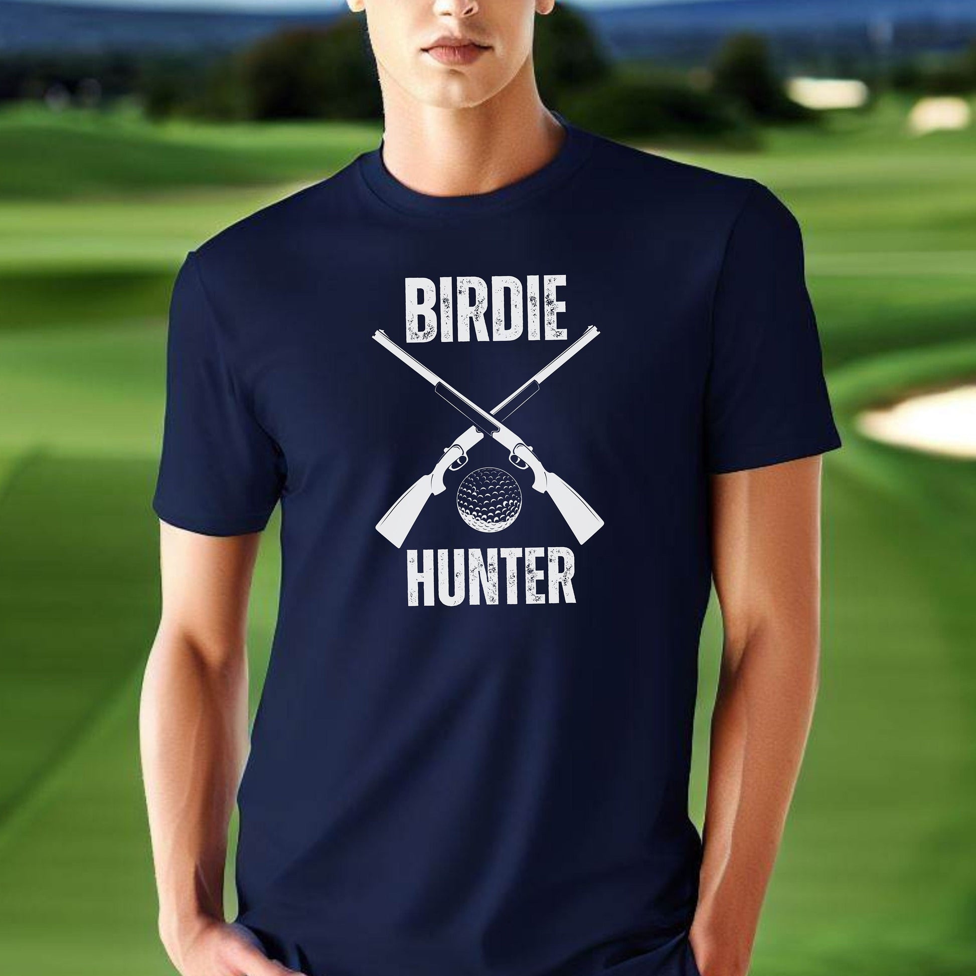 Funny Golf Shirt Gift, Tshirt for Golfer, Great Gift for Golf Lover, Xmas T-Shirt Gift for Husband, Birdie Hunter, Christmas Gift for Golfer
