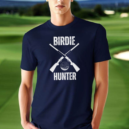 Funny Golf Shirt Gift, Tshirt for Golfer, Great Gift for Golf Lover, Xmas T-Shirt Gift for Husband, Birdie Hunter, Christmas Gift for Golfer