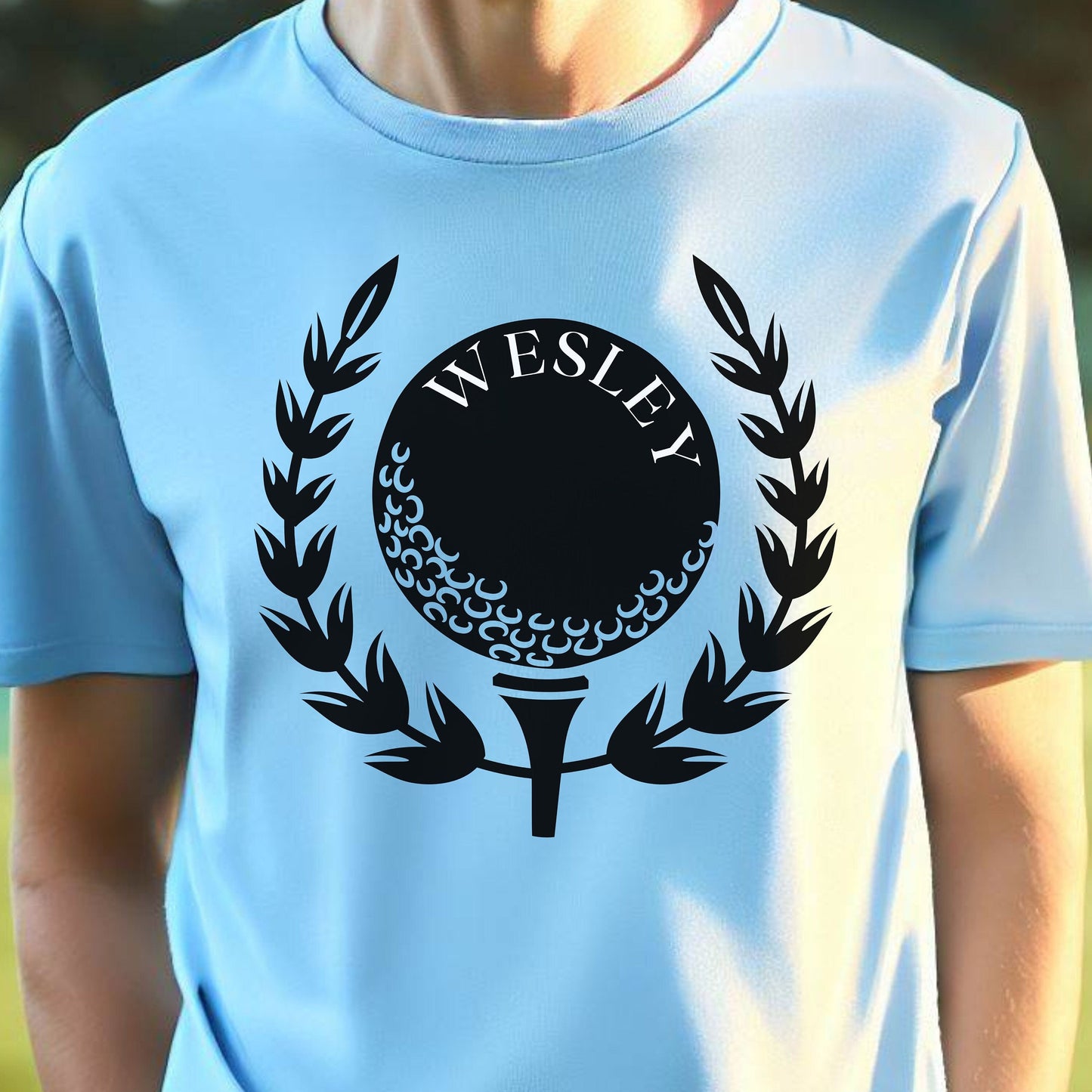 Custom Monogrammed Golf Shirt, Personalized T-Shirt for Golfer, Customized Tee for Husband, Great Gift for Dad, Father, Gift for Grandfather