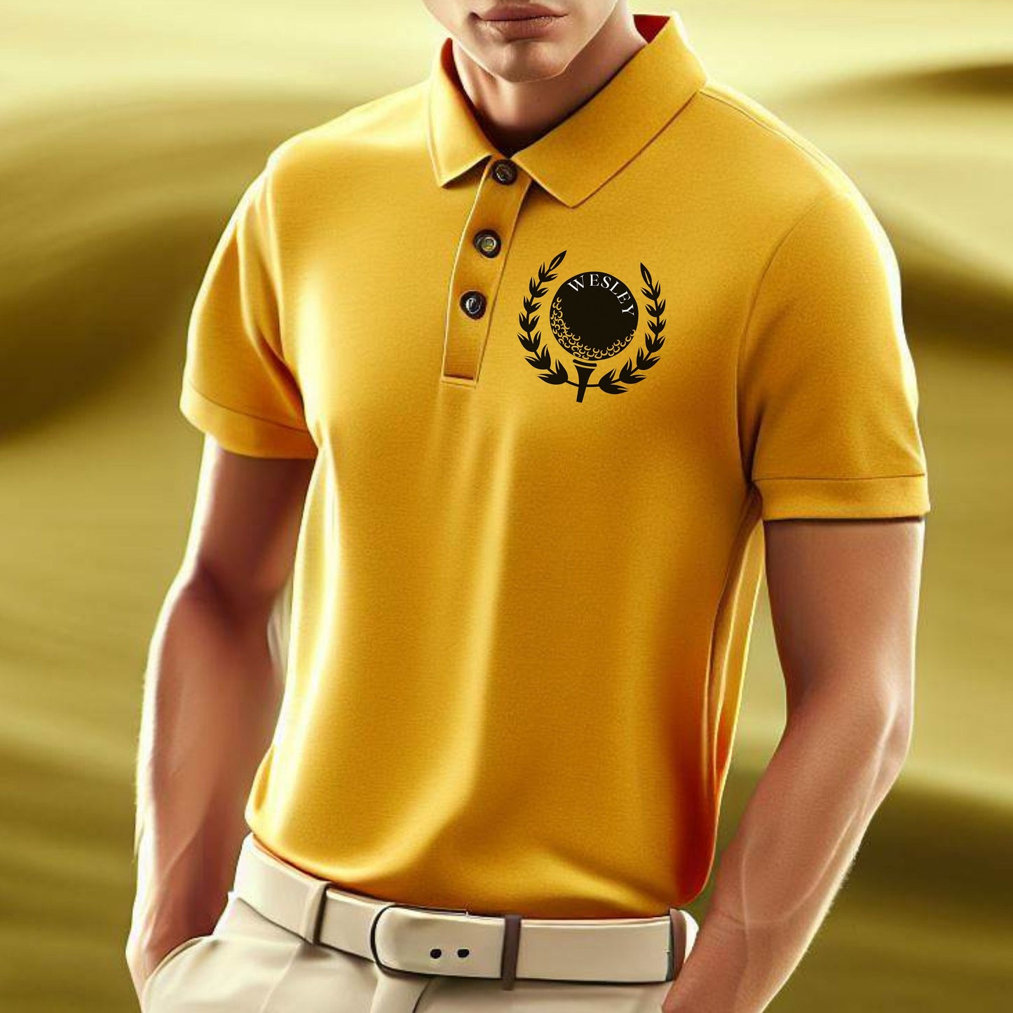 Custom Monogrammed Golf Polo, Personalized Golf Polo, Customized Polo for Golfer, Great Gift for Dad, Father, Golf Gift for Men, Golf Shirt