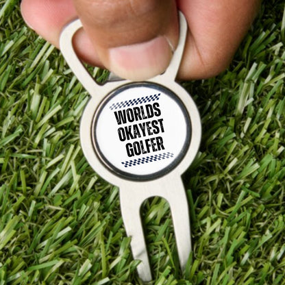 Custom Divot Tool with Ball Marker and Bottle Opener, Personalized Gift for Golfer, Golf Ball Marker with Divot Tool, Golf Christmas Gift