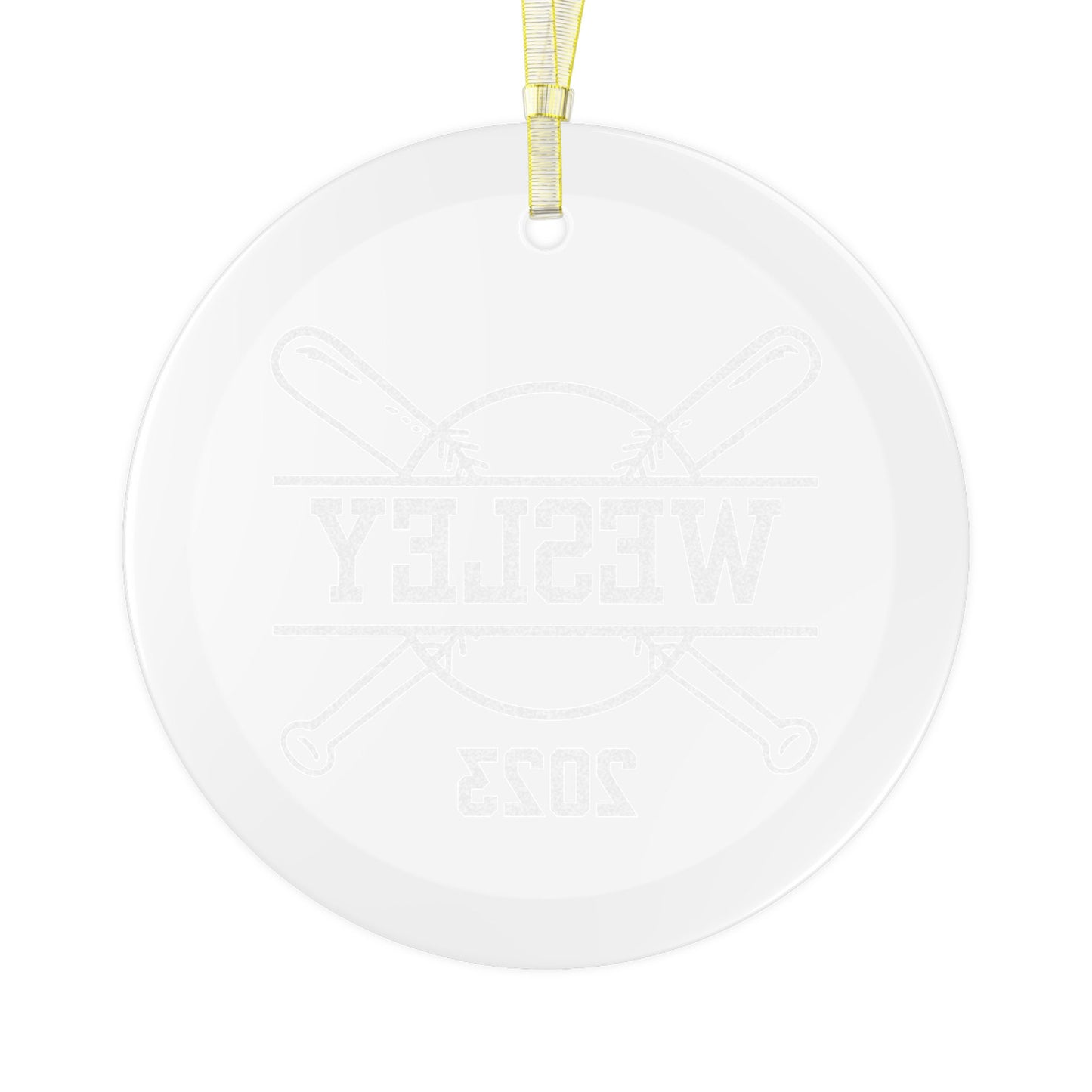 Custom Baseball Christmas Ornament, Personalized Xmas Ornament for Baseball Lover, Gift for Son, Gift for Grandson, Gift for Dad, Father