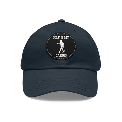 Funny Golf Hat, Golf Is My Cardio Hat, Low Profile Baseball Cap, Gift for Golfer, Perfect Gift for Dad, Golf Gifts for Men, Golf Lover Gift