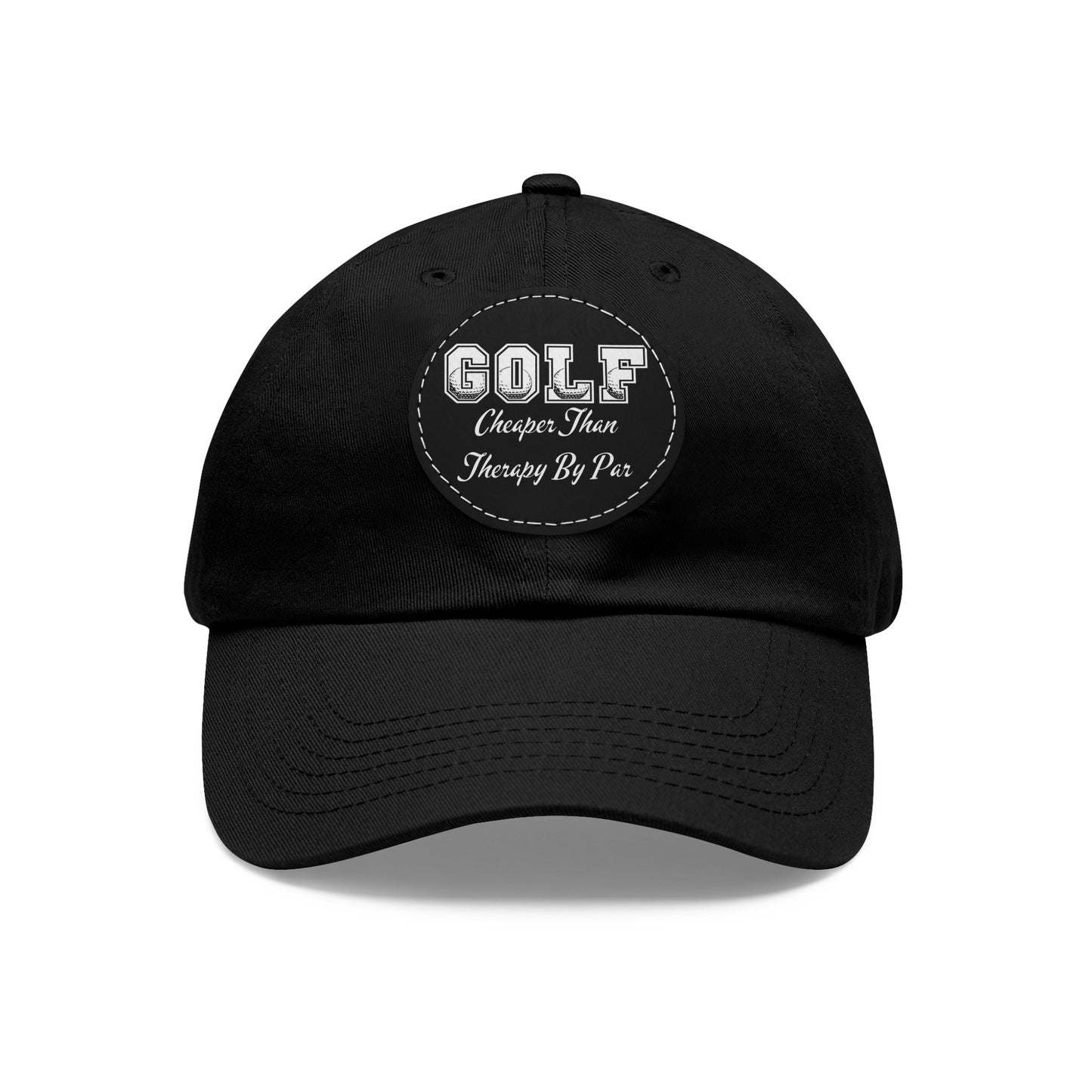 Funny Golf Hat, Cheaper Than Therapy By Par, Low Profile Baseball Cap, Gift for Golfer, Gift for Dad, Golf Gifts for Men, Golf Lover Gift