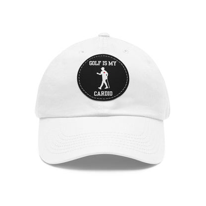 Funny Golf Hat, Golf Is My Cardio Hat, Low Profile Baseball Cap, Gift for Golfer, Perfect Gift for Dad, Golf Gifts for Men, Golf Lover Gift