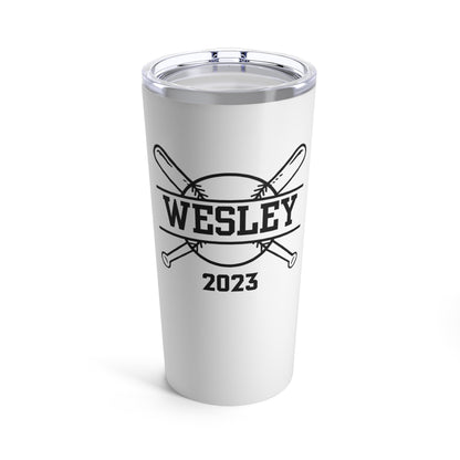 Custom Baseball Tumbler, 20 oz Coffee Tumbler, Funny Baseball Water Bottle, Gift for Baseball Lover, Gift for Husband, Gift for Dad, Father