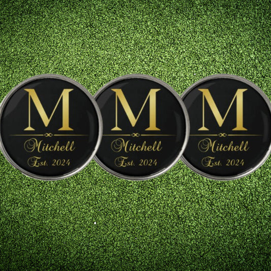 Custom Ball Markers, Personalized Golf Ball Markers, Customized Ball Marker Gift, Groomsman Gift, Golf Lover Gift, Bachelor Party Gift