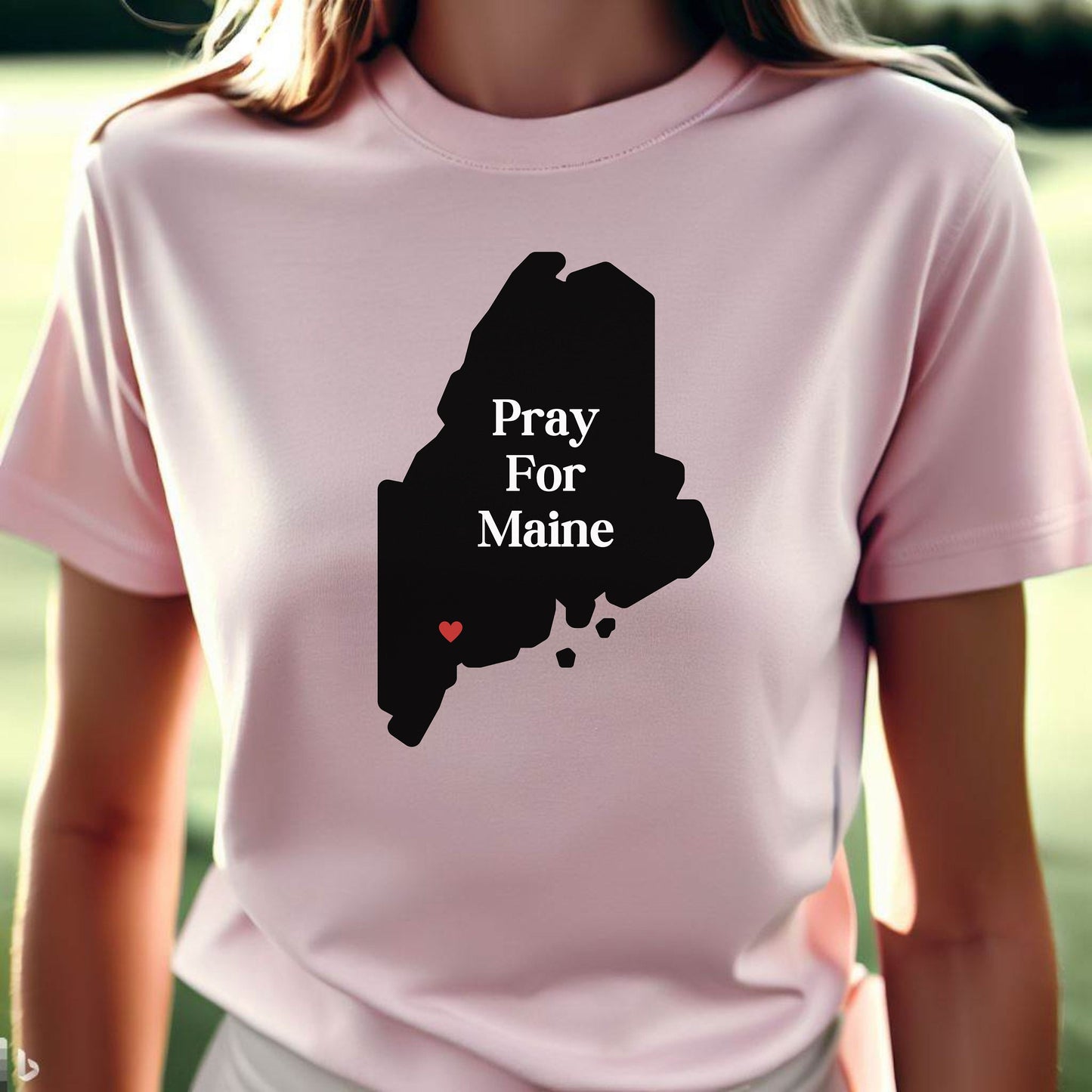 Pray for Maine Shirt, Lewiston Maine Memorial T-Shirt, Maine Support Tee, Pray for Lewiston Maine Top, Lewiston Strong, Maine Strong