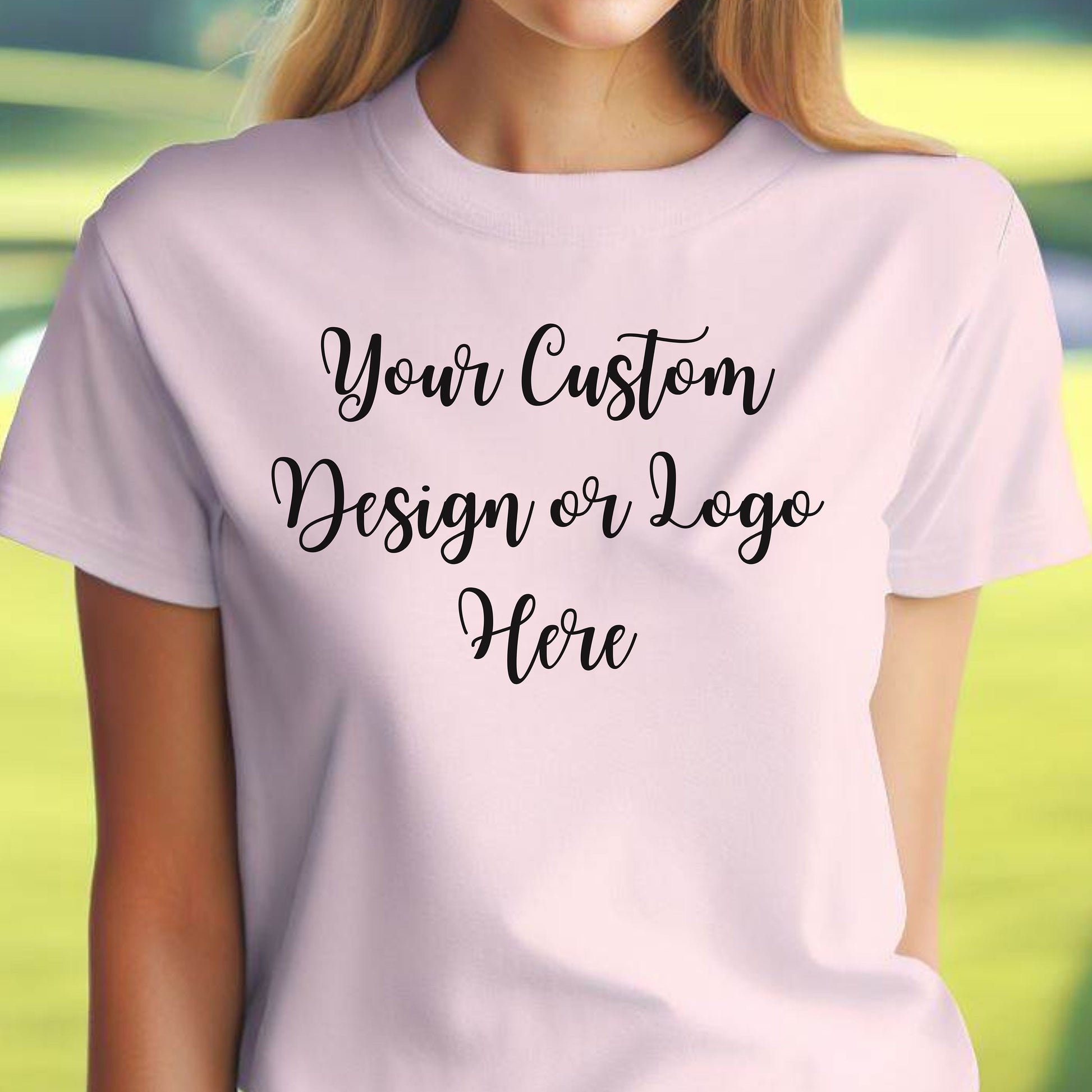 Women's Custom Design Shirt, Customized Logo TShirt, Personalized T-Shirt for Design or Logo, Custom Business Tee, Small Business Shirt