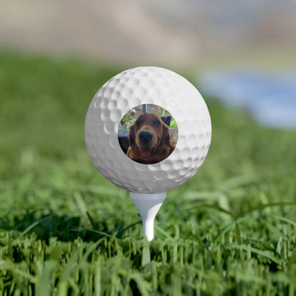 Custom Dog Golf Balls, Personalized Dog Dad Golf Balls, Customized Dog Mom Golf Balls, Golf Gift for Men, Gift for Dog Owner, New Dog Gift