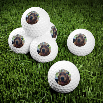Custom Dog Golf Balls, Personalized Dog Dad Golf Balls, Customized Dog Mom Golf Balls, Golf Gift for Men, Gift for Dog Owner, New Dog Gift