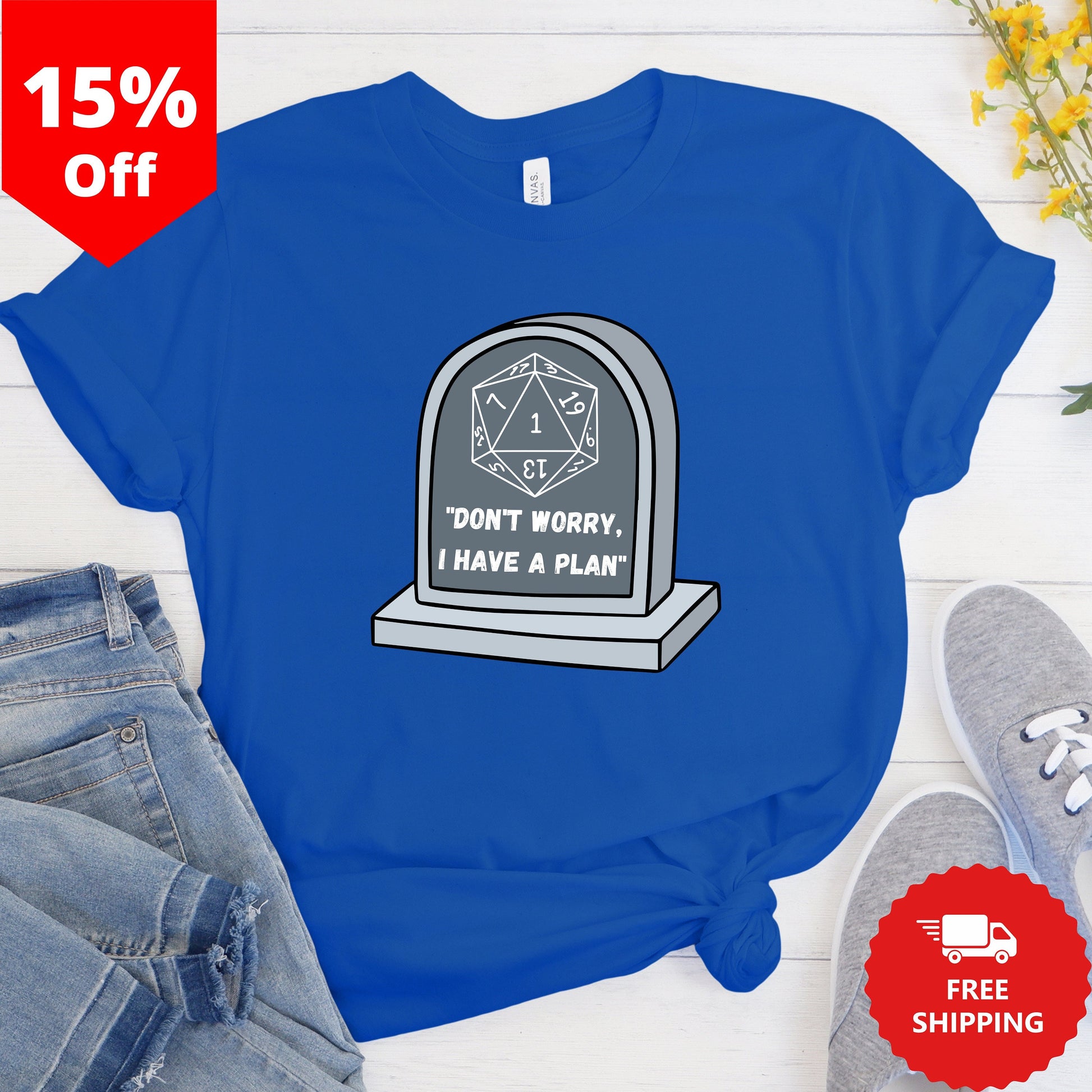 Funny Tabletop Game Shirt, Dungeon Master Tshirt, TTRPG T-Shirt, RPG Shirt Gift for Nerd Friend, DnD Dice Tee Shirt, Table Top Gaming Gift