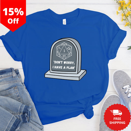 Funny Tabletop Game Shirt, Dungeon Master Tshirt, TTRPG T-Shirt, RPG Shirt Gift for Nerd Friend, DnD Dice Tee Shirt, Table Top Gaming Gift
