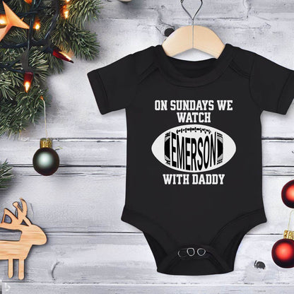 Baby Football Shirt, Kids Football Shirt, Baby Football Bodysuit, Baby Football, Football Lover Gift, Football Gift for Men, New Dad Gift
