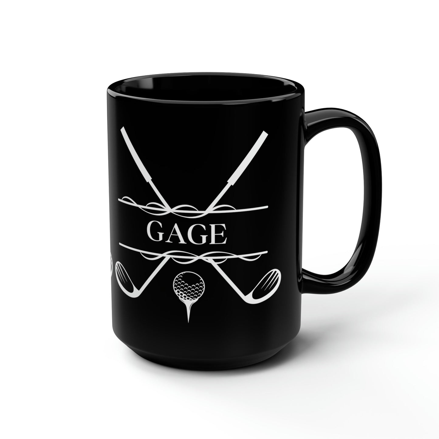Custom Golf Coffee Mug, Customized Golf Coffee Cup, Personalized Golf Cup, Ceramic Mug for Golfer, Golf Gift for Men, Golf Christmas Gift