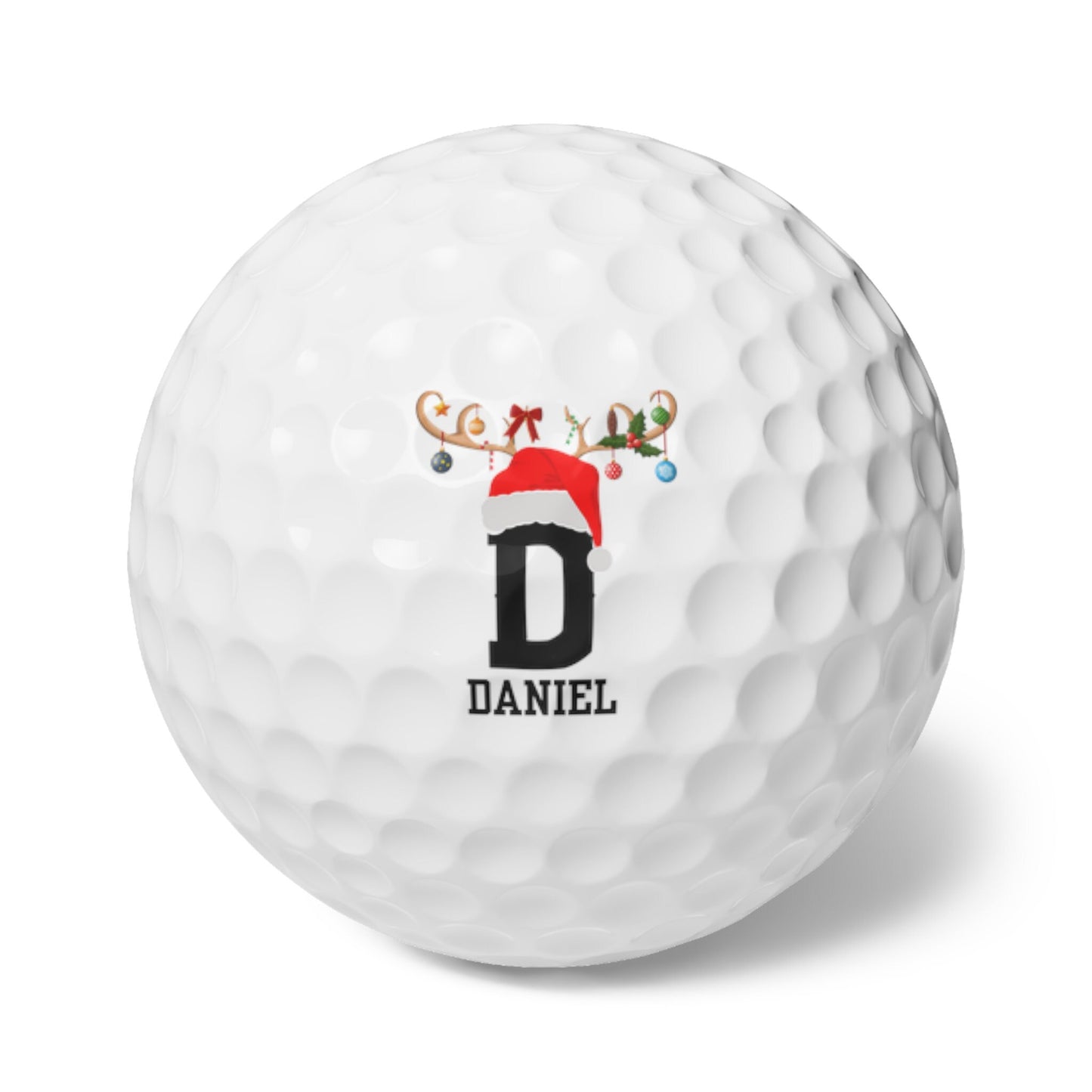 Custom Christmas Golf Ball Gift, Customized Golf Balls, Gift for Husband, Personalized Golf Ball Gift, Perfect Gift for Dad, Gift for Golfer