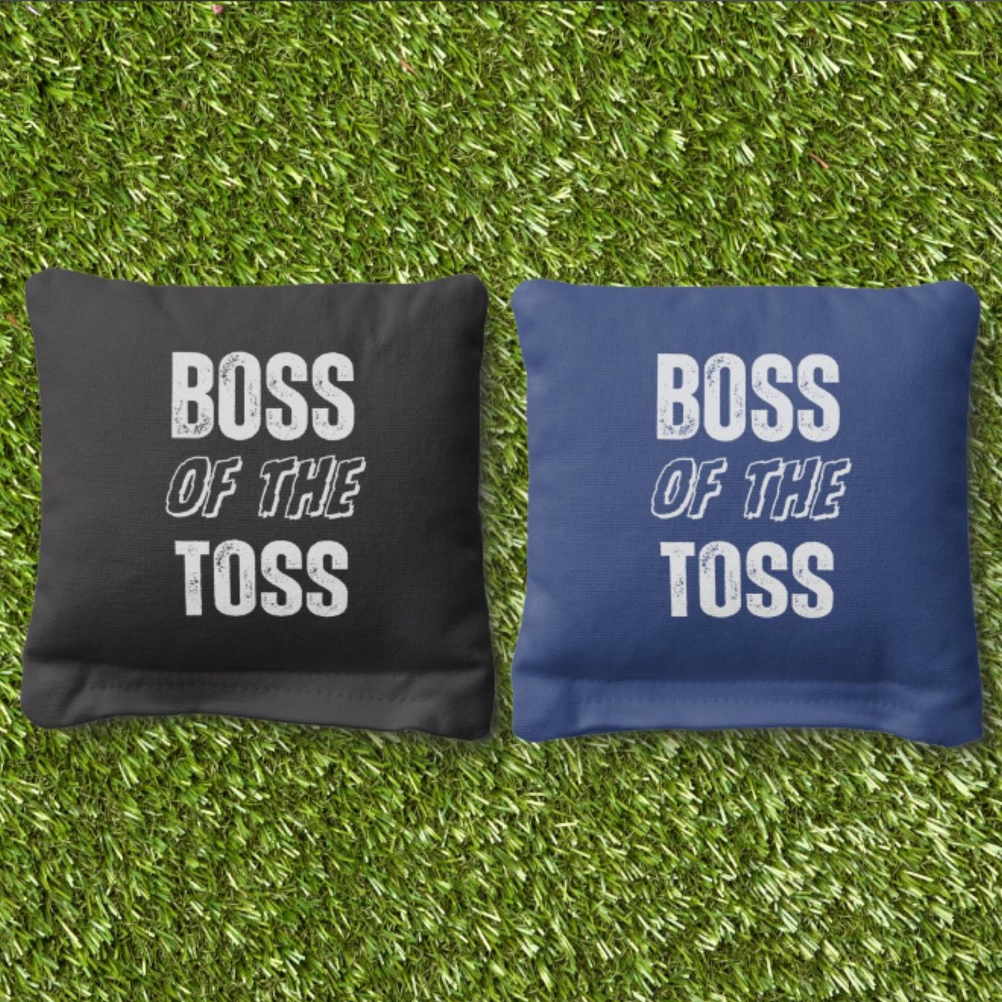 Boss Corn Hole Bags, Funny Cornhole Bags, Cornhole Gift, Bags for Corn Toss, Gift for Husband, Gift for Boyfriend, Perfect Tailgating Gift