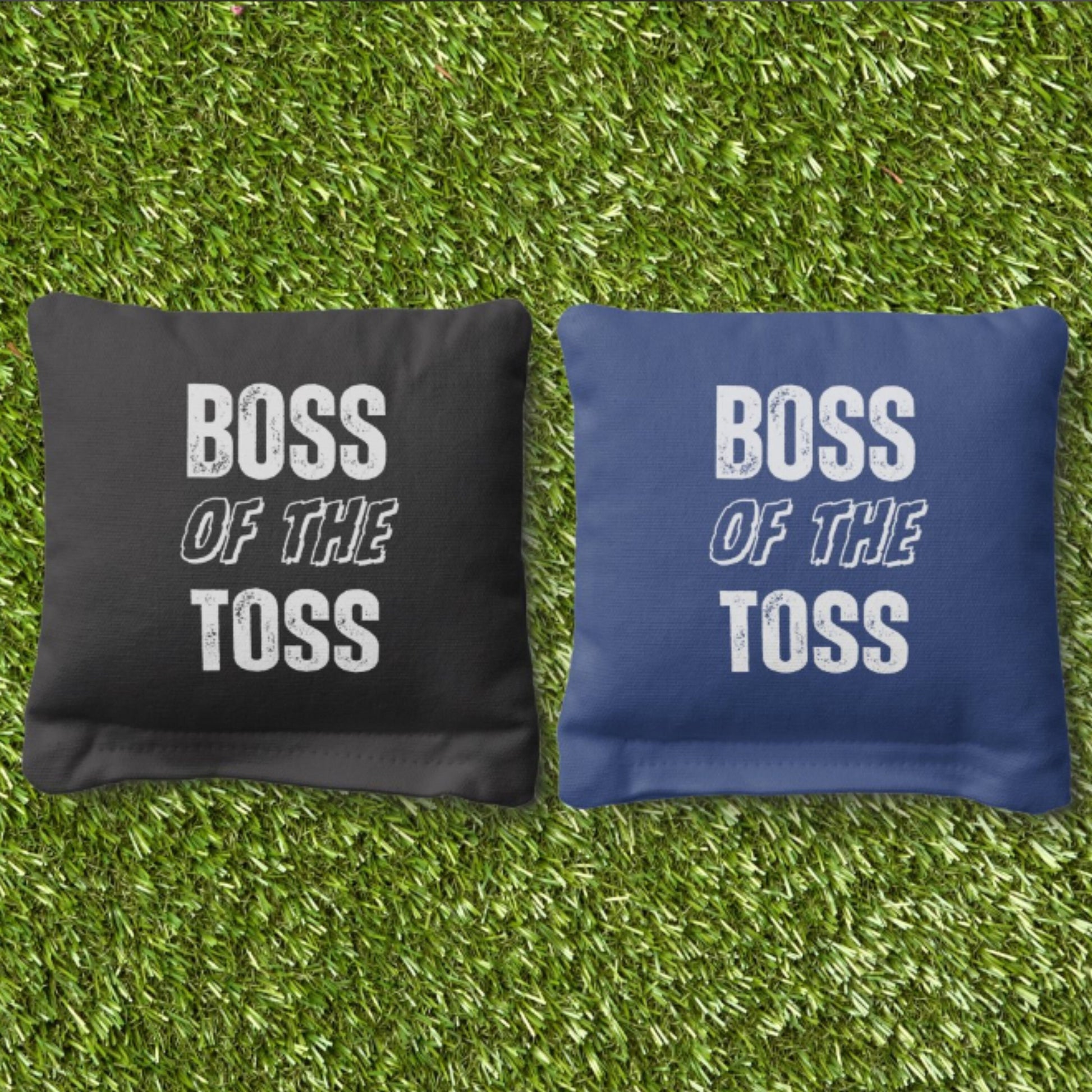 Boss Corn Hole Bags, Funny Cornhole Bags, Cornhole Gift, Bags for Corn Toss, Gift for Husband, Gift for Boyfriend, Perfect Tailgating Gift
