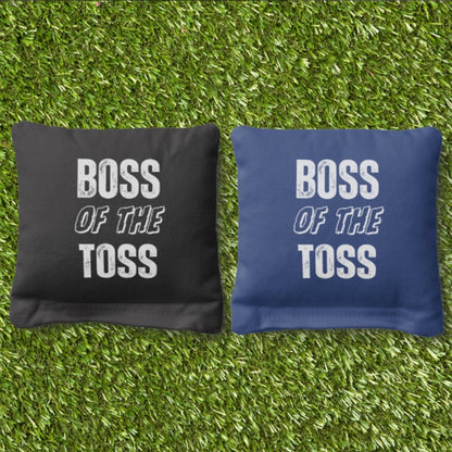 Boss Corn Hole Bags, Funny Cornhole Bags, Cornhole Gift, Bags for Corn Toss, Gift for Husband, Gift for Boyfriend, Perfect Tailgating Gift