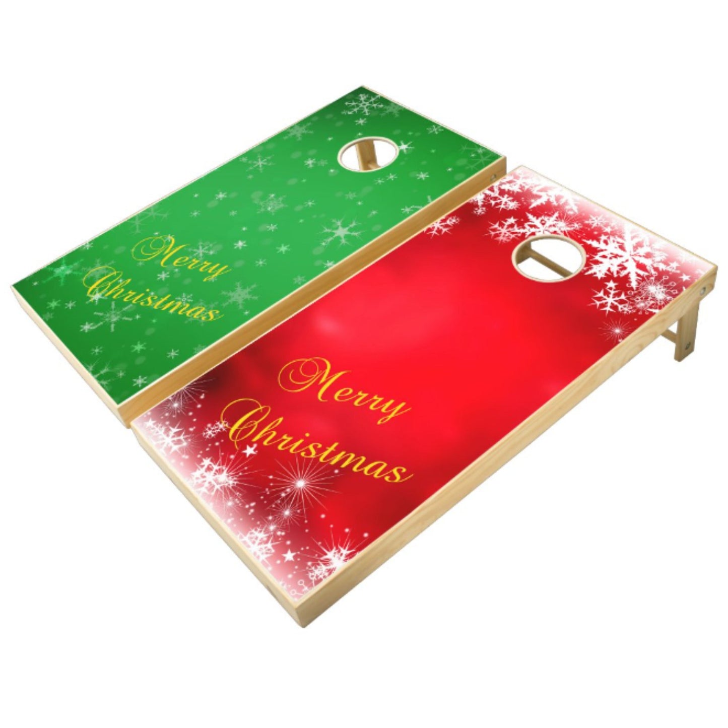 Christmas Corn Hole Board, Xmas Corn Hole Game, Bags Included, Christmas Gift, 8 Bags Included, Corn Toss Game Gift, Corn Hole Lover Gift
