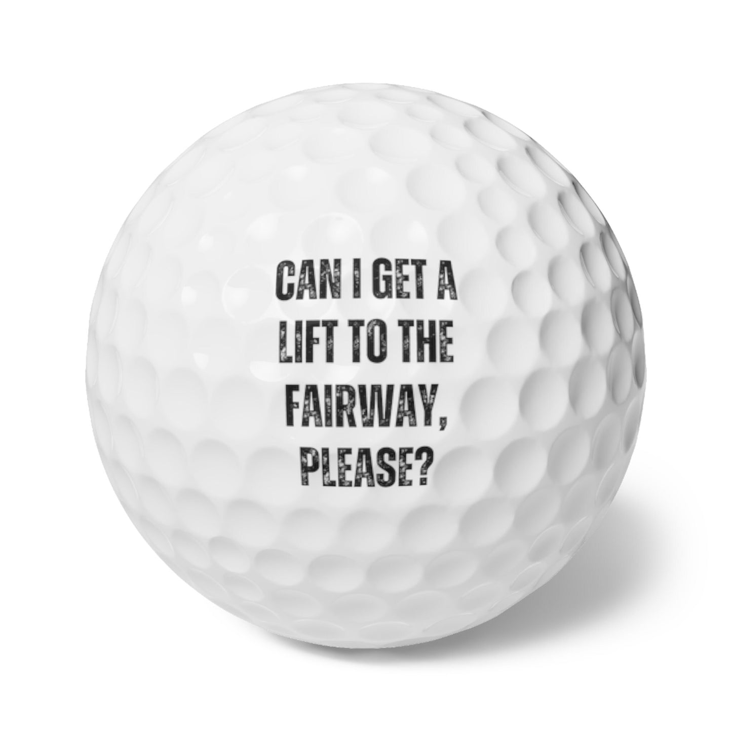 Funny Novelty Golf Balls, Gag Gift Golf Balls, Golf Gifts for Him, Gift for Husband, Golfer Christmas Gift, Xmas Golf Gift, Gift for Dad