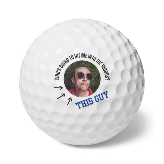 Custom Photo Golf Balls, Personalized Golf Balls, Golf Gifts for Him, Gift for Husband, Golfer Christmas Gift, Xmas Golf Gift, Gift for Dad