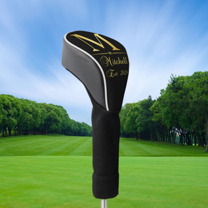 Custom Golf Club Cover, Personalized Club Cover, Customized Golf Club Head Cover, Groomsman Gift, Wedding Gift, Gift for Groom, Husband Gift