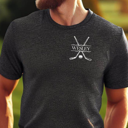 Custom Hockey Shirt, Personalized Hockey Tshirt, Customized Hockey Tee, Gift for Hockey Player, Hockey T-shirt Gift, Hockey Gift for Men