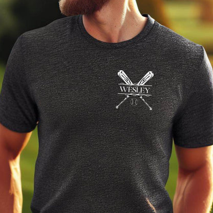Custom Baseball Shirt, Personalized Baseball Tshirt, Customized Hockey Tee, Gift for Baseball Player, Baseball T-shirt Gift, Baseball Gift
