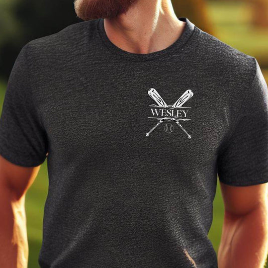 Custom Baseball Shirt, Personalized Baseball Tshirt, Customized Hockey Tee, Gift for Baseball Player, Baseball T-shirt Gift, Baseball Gift