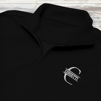Personalized Fleece Golf Quarter-Zip, Quarter Zip Pullover Sweater, Custom Golf Gift, Gift for Husband, Gift for Golfer, Golf Gift for Men