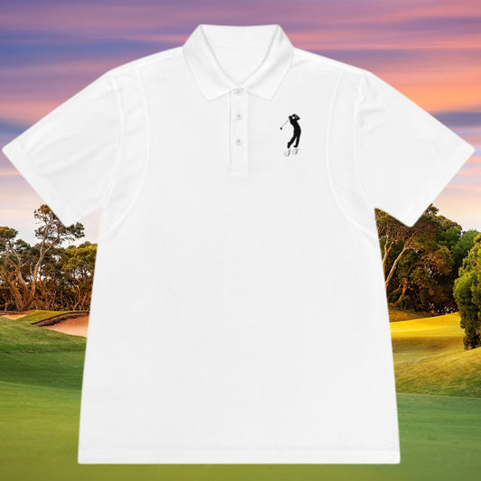 Custom Monogrammed Golf Polo, Personalized Sport Polo, Customized Shirt for Golfer, Great Gift for Dad, Father, Golf Gift for Men, Golf Gift