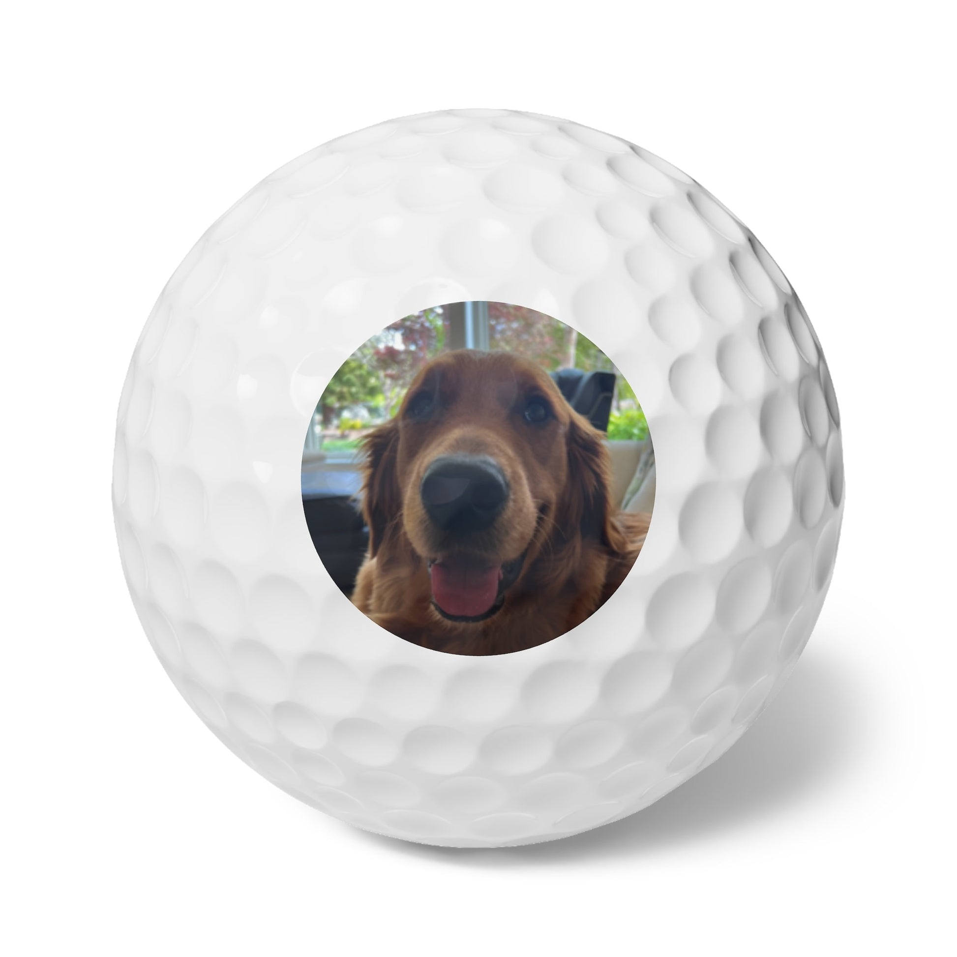 Custom Dog Golf Balls, Personalized Dog Dad Golf Balls, Customized Dog Mom Golf Balls, Golf Gift for Men, Gift for Dog Owner, New Dog Gift