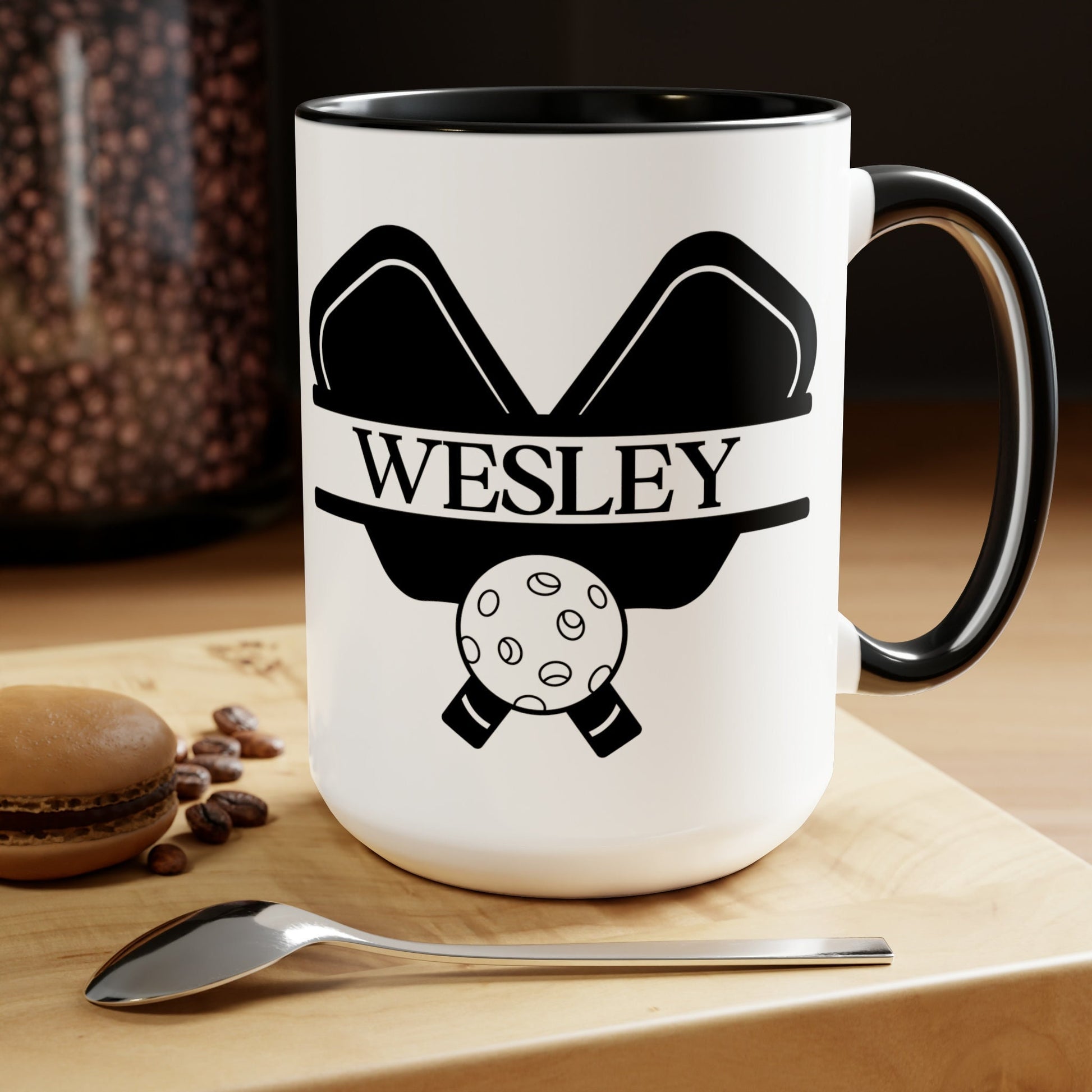 Custom Pickleball Coffee Mug, Customized Pickle Ball Coffee Cup, Personalized Pickleball Mug, Sport Ceramic Mug, Pickleball Christmas Gift