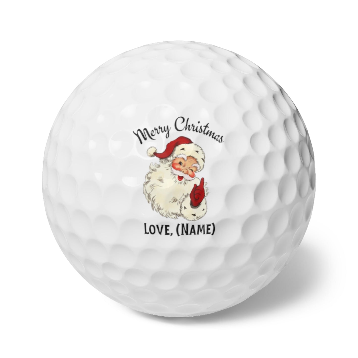 Christmas Golf Ball Gift, Custom Golf Balls, Perfect Gift for Husband, Personalized Golf Ball Gift, Perfect Gift for Dad, Gift for Golfer