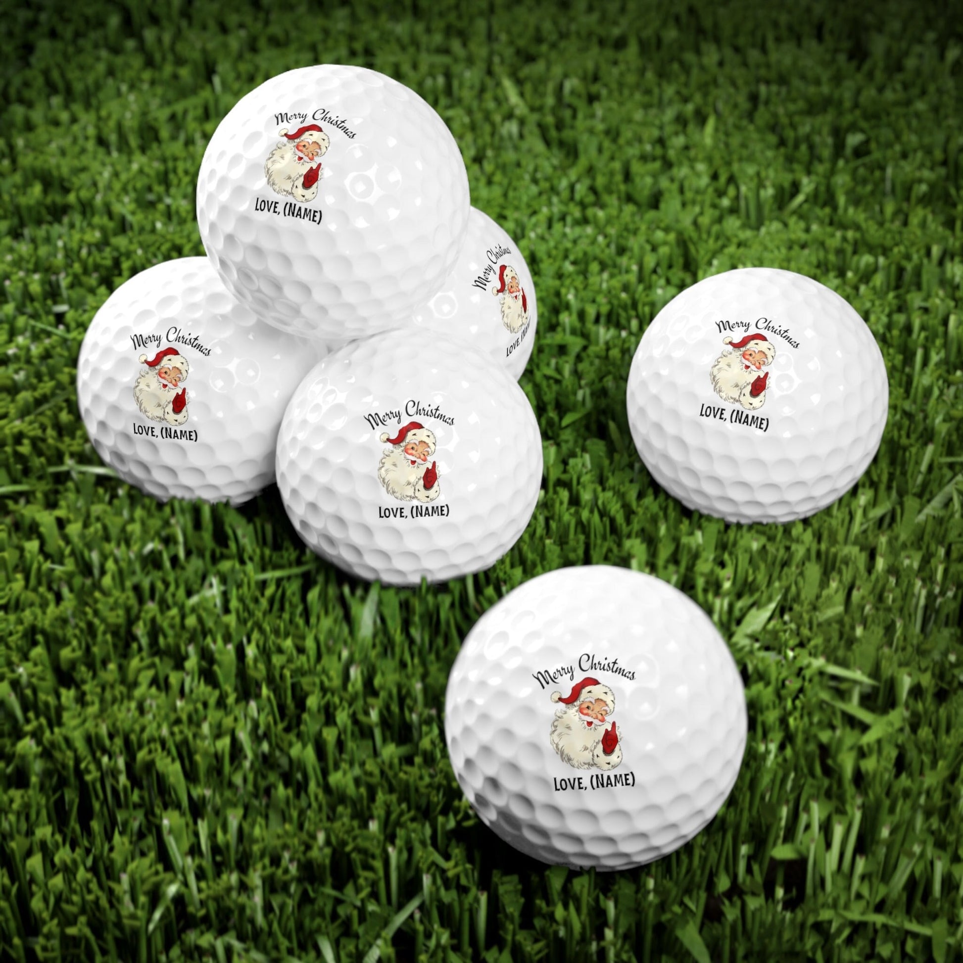 Christmas Golf Ball Gift, Custom Golf Balls, Perfect Gift for Husband, Personalized Golf Ball Gift, Perfect Gift for Dad, Gift for Golfer