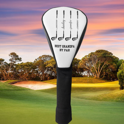 Custom Golf Club Cover, Personalized Club Cover, Customized Golf Club Head Cover, Groomsman Gift, Wedding Gift, Gift for Groom, Husband Gift