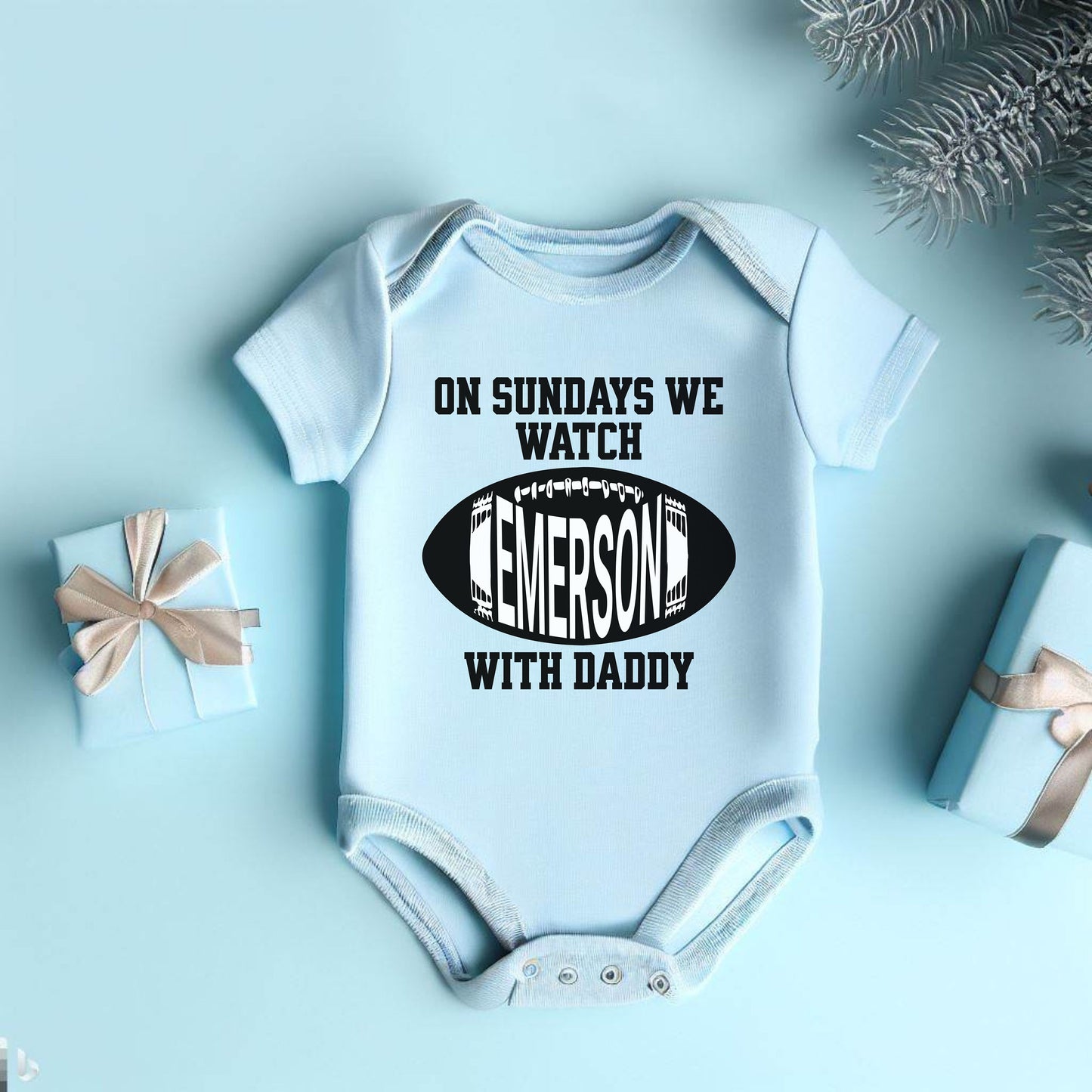 Baby Football Shirt, Kids Football Shirt, Baby Football Bodysuit, Baby Football, Football Lover Gift, Football Gift for Men, New Dad Gift
