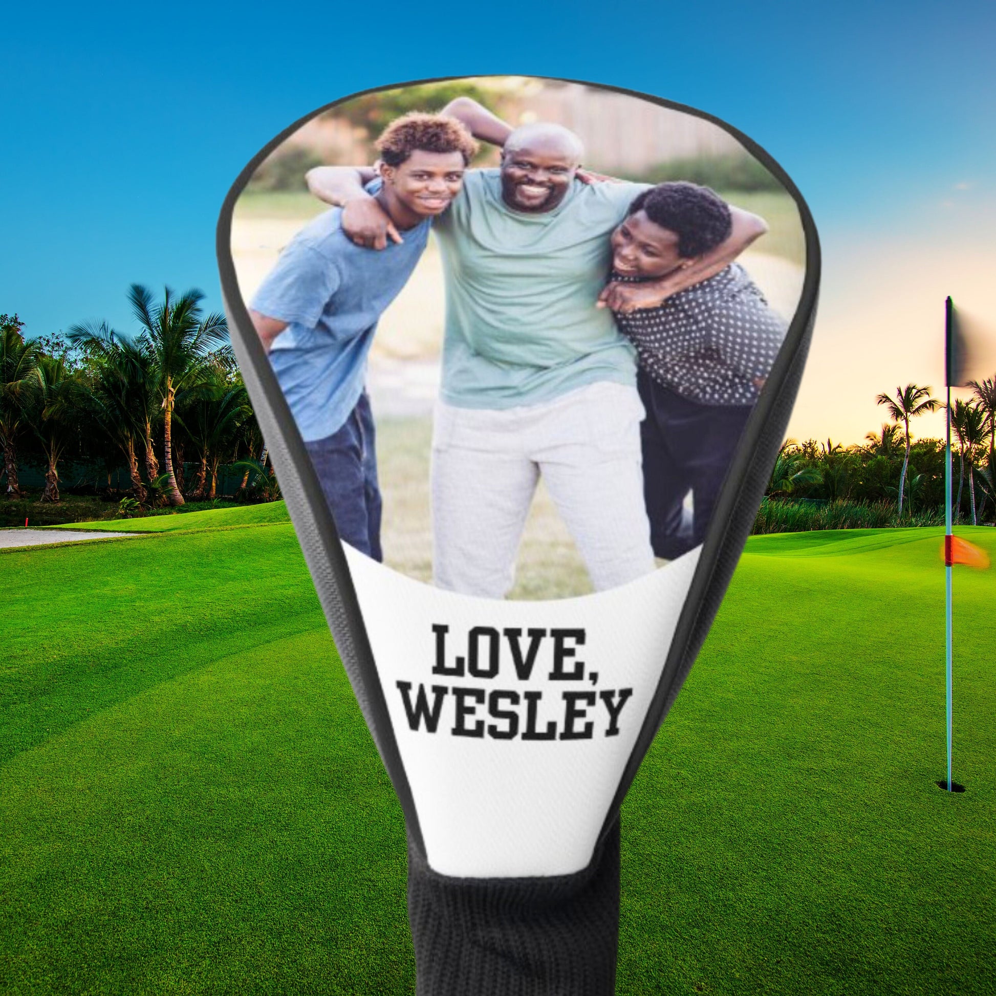 Custom Golf Club Cover, Personalized Driver Cover, Customized Golf Head Cover, Gift for Dad, Xmas Gift, Dad Christmas Gift, Husband Gift