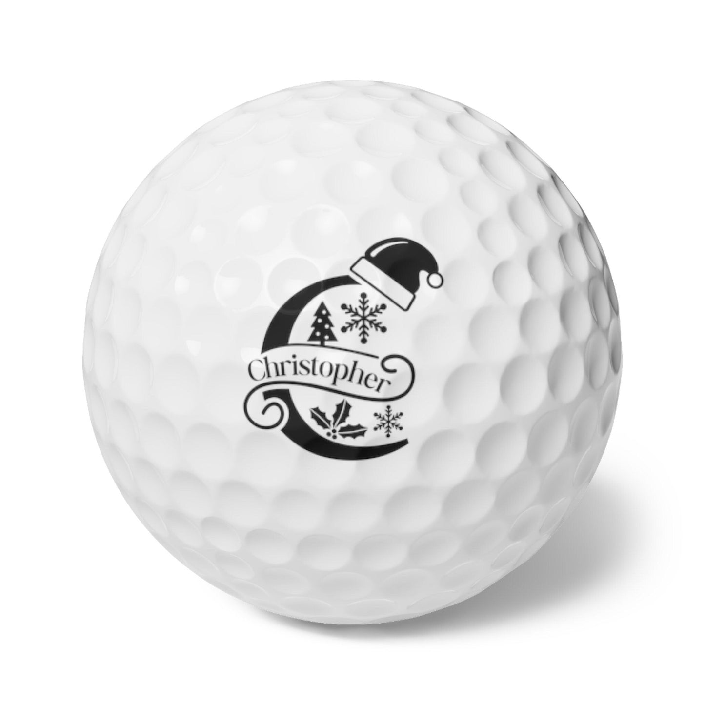 Custom Christmas Golf Ball Gift, Customized Golf Balls, Gift for Husband, Personalized Golf Ball Gift, Perfect Gift for Dad, Gift for Golfer