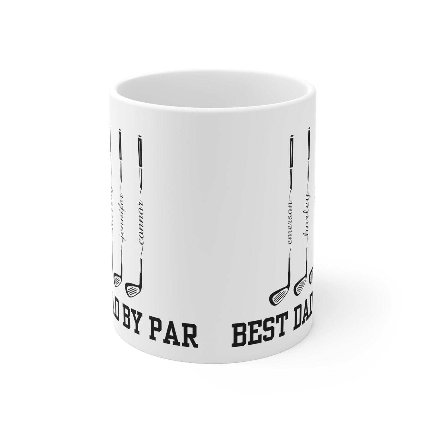 Custom Golf Coffee Mug, Customized Golf Coffee Cup, Personalized Golf Cup, Ceramic Mug for Golfer, Golf Gift for Men, Golf Christmas Gift