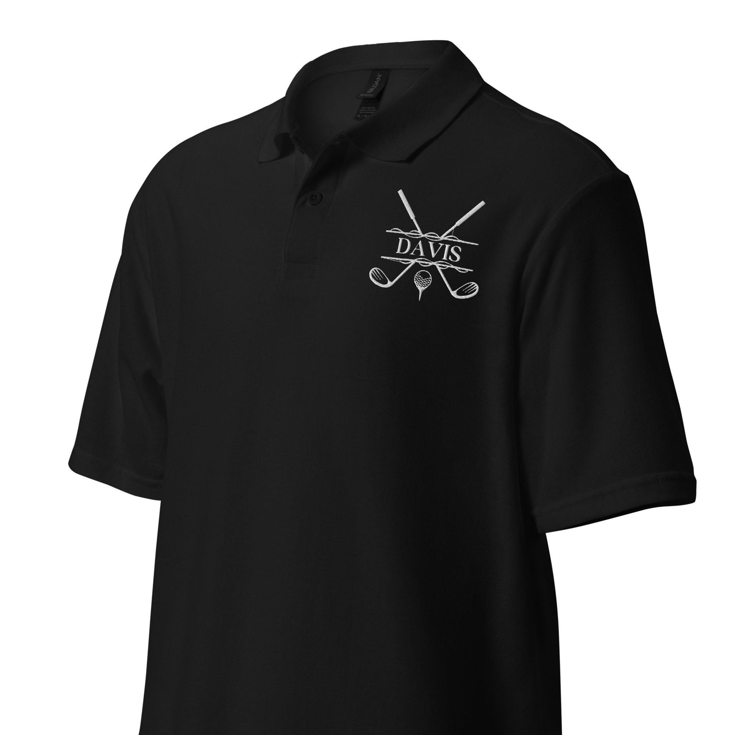 Custom Monogrammed Golf Polo, Personalized Golf Polo, Customized Polo for Golfer, Great Gift for Dad, Father, Golf Gift for Men, Golf Shirt