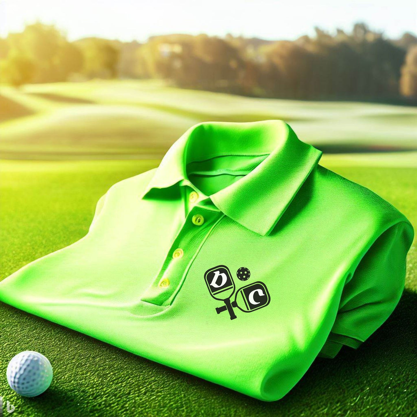 Custom Monogrammed Pickleball Polo, Personalized Pickleball Polo, Customized Polo for Pickleball, Great Gift for Dad, Father, Pickle Ball