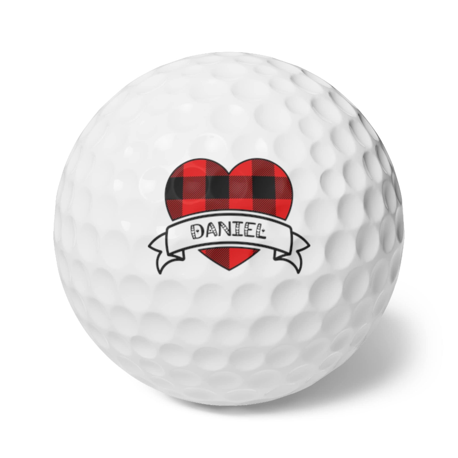 Valentine's Golf Balls, Valentine's Day Golf Gift, Custom Golf Balls, Gift for Husband, Gift for Boyfriend, Golf Gift for Men, Gift for Him