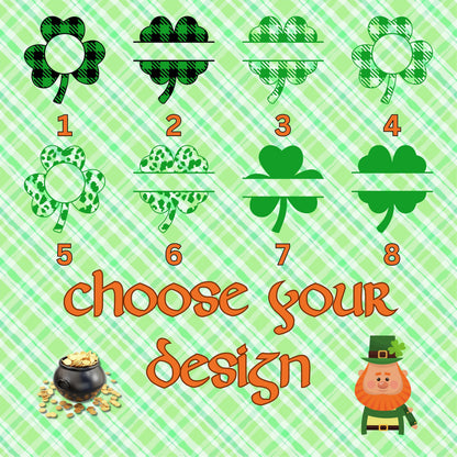 St. Patrick's Day Golf Club Cover, Personalized Driver Cover, Custom Golf Head Cover, Gift for Dad, Irish Club Cover, Clover Head Cover