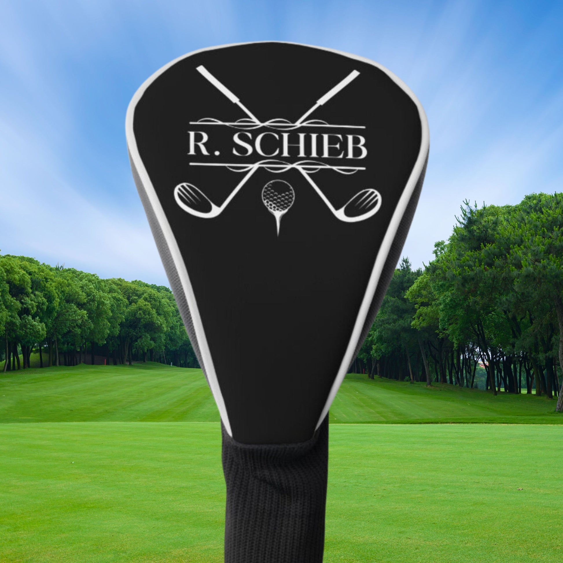 Custom Golf Club Cover, Personalized Club Cover, Customized Golf Club Head Cover, Groomsman Gift, Wedding Gift, Gift for Groom, Husband Gift