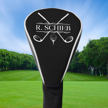 Custom Golf Club Cover, Personalized Club Cover, Customized Golf Club Head Cover, Groomsman Gift, Wedding Gift, Gift for Groom, Husband Gift