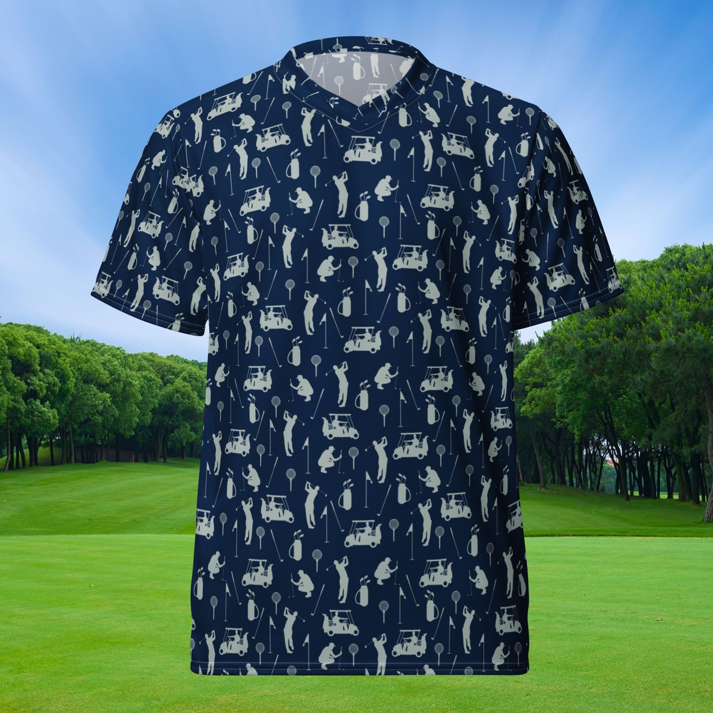 Men's Golf Shirt, Men's Golfing Jersey, Golf T-shirt, Men's Golf Gifts, Golf Gift for Men, Gift for Dad, Gift for Boyfriend, Husband Gift