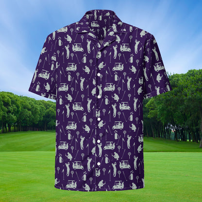 Men's Golf Shirt, Men's Golfing Button Up, Golf T-shirt, Men's Golf Gifts, Golf Gift for Men, Gift for Dad, Gift for Boyfriend, Husband Gift