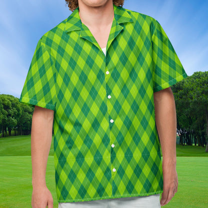 Women's Argyle Golf Shirt, Women's Golfing Button Up, Golf T-shirt, Women's Golf Gifts, Golf Gift for Women, Gift for Wife, Gift for Mom